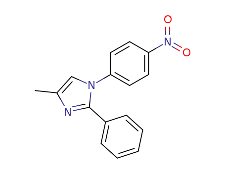 1H-Imidazole, 4-methyl-1-(4-nitrophenyl)-2-phenyl-
