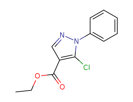 Ethyl 5-chloro-1-phenylpyrazole-4-carboxylate