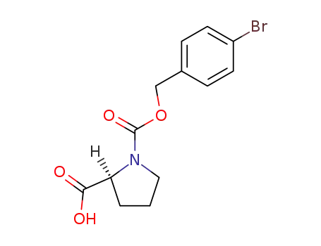 (2S)-1-{[(4-bromophenyl)methoxy]carbonyl}pyrrolidine-2-carboxylic acid