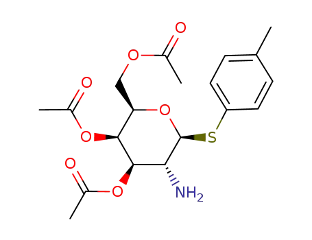 p-tolyl 3,4,6-tri-O-acetyl-2-amino-2-deoxy-1-thio-β-D-galactopyranoside
