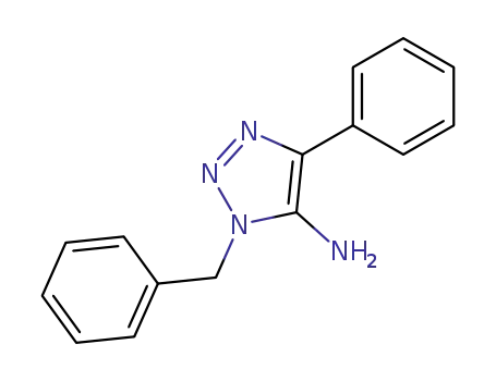 Molecular Structure of 32515-07-4 (1-BENZYL-4-PHENYL-1H-1,2,3-TRIAZOL-5-AMINE)