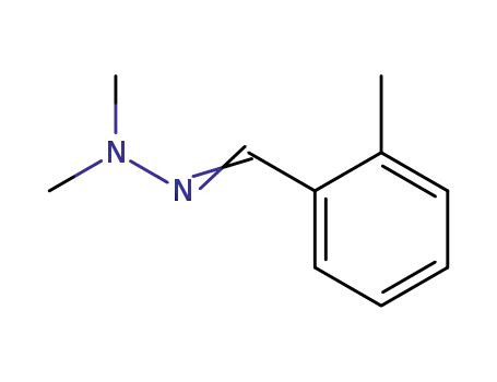 Molecular Structure of 59670-11-0 (o-methylbenzaldehyde N,N-dimethylhydrazone)