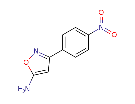 Molecular Structure of 119162-48-0 (3-(4-NITRO-PHENYL)-ISOXAZOL-5-YLAMINE)
