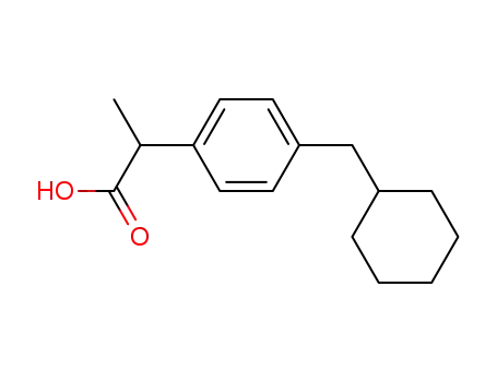 2-(4-cyclohexylmethylphenyl)propionic acid