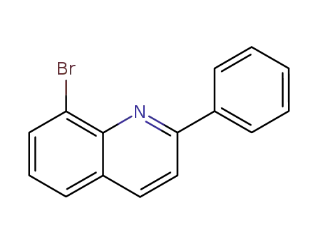 Molecular Structure of 871507-80-1 (2-Phenyl-8-BroMoquinoline)