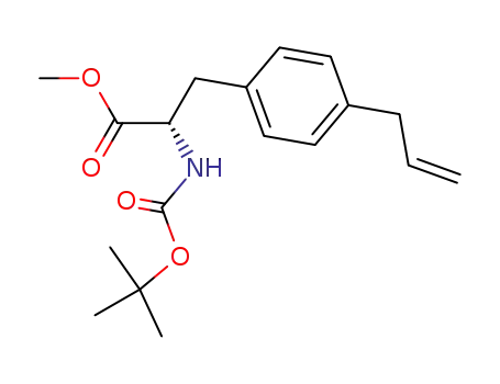 (S)-α-<<(1,1-dimethylethoxy)carbonyl>amino>-4-(2-propenyl)benzenepropanoic acid methylester