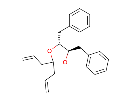 (2R,3R)-2,2-diallyl-4,5-dibenzyl-[1,3]dioxolane