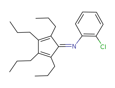 2-CHLORO-N-(2,3,4,5-TETRAPROPYLCYCLOPENTA-2,4-DIENYLIDENE)ANILINE