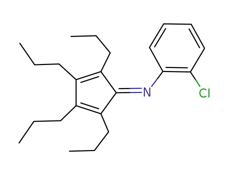 N-(2-chlorophenyl)-2,3,4,5-tetrapropylcyclopenta-2,4-dien-1-imine