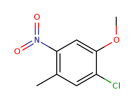 1-Chloro-2-methoxy-5-methyl-4-nitrobenzene cas no. 62492-41-5 98%