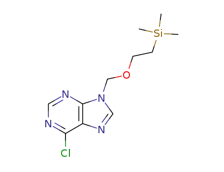 6-Chloro-9-((2-(trimethylsilyl)ethoxy)methyl)-9H-purine