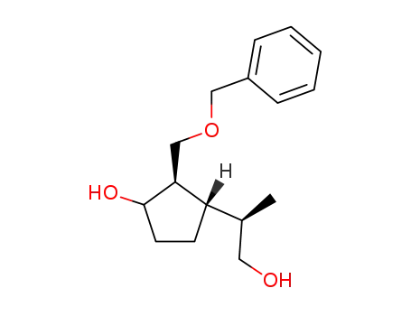 2-benzyloxymethyl-3-(2-hydroxy-1-methyl-ethyl)-cyclopentanol
