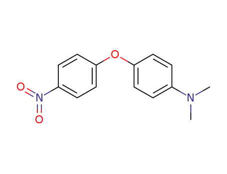 Molecular Structure of 63029-14-1 (Benzenamine, N,N-dimethyl-4-(4-nitrophenoxy)-)