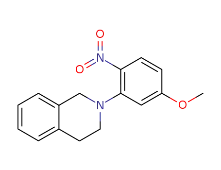 Isoquinoline, 1,2,3,4-tetrahydro-2-(5-methoxy-2-nitrophenyl)-