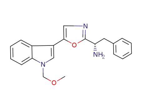 (S)-1-{5-[N-(methoxymethyl)-1H-indol-3-yl]oxazol-2-yl}-2-phenylethanamine