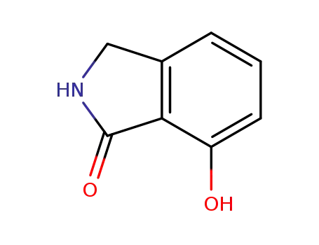 Molecular Structure of 1033809-85-6 (1H-Isoindol-1-one,2,3-dihydro-7-hydroxy-)