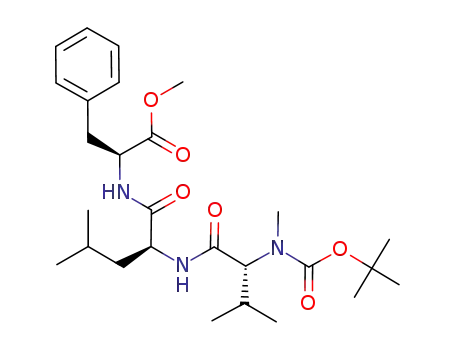 (S)-2-{(S)-2-[(R)-2-(tert-Butoxycarbonyl-methyl-amino)-3-methyl-butyrylamino]-4-methyl-pentanoylamino}-3-phenyl-propionic acid methyl ester
