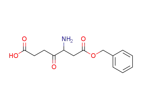 3-amino-4-oxo-heptanedioic acid 1-benzyl ester