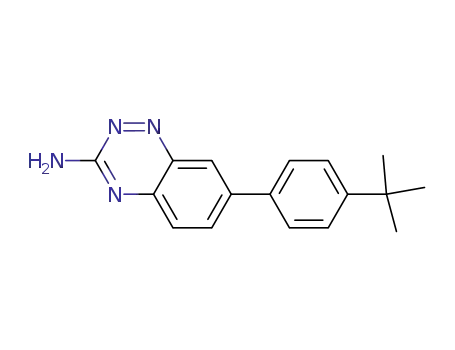 1,2,4-Benzotriazin-3-amine, 7-[4-(1,1-dimethylethyl)phenyl]-