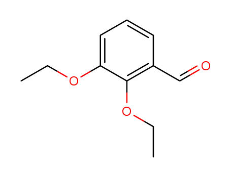 Molecular Structure of 24454-82-8 (2 3-DIETHOXYBENZALDEHYDE  97)