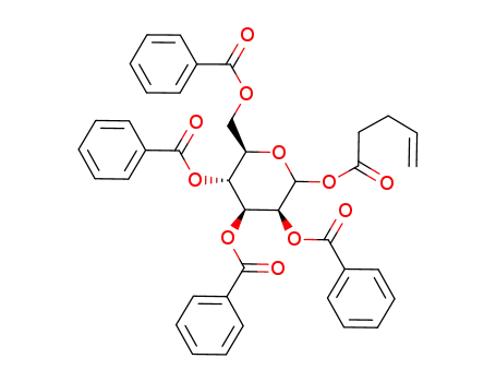 tetrabenzoyl mannosyl pentenate