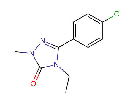 5-(4-chlorophenyl)-4-ethyl-2-methyl-2,4-dihydro-3H-1,2,4-triazol-3-one