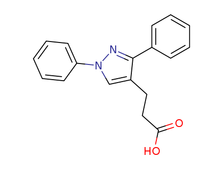 1,3-DIPHENYLPYRAZOLE-4-PROPIONIC ACID