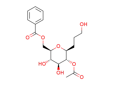 5-O-acetyl-4,8-anhydro-9-O-benzoyl-2,3-dideoxy-D-glycero-D-gulo-nonitol