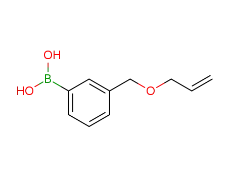Molecular Structure of 854616-69-6 (3-(allyloxyMethyl)phenylboronic acid)