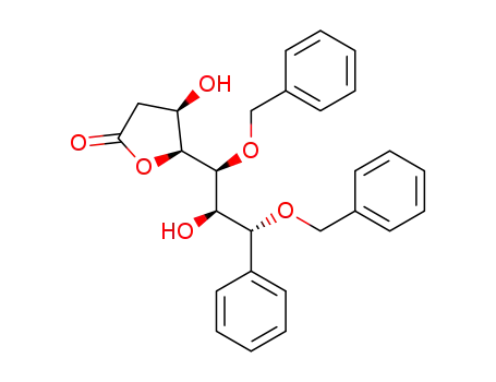 5-(1,3-bis(benzyloxy)-2-hydroxy-3-phenylpropyl)-4-hydroxy-dihydro-furan-2-one