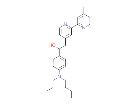 4-{2-[4-(dibutylamino)phenyl]-2-hydroxyethyl}-4'-methyl-2,2'-bipyridine