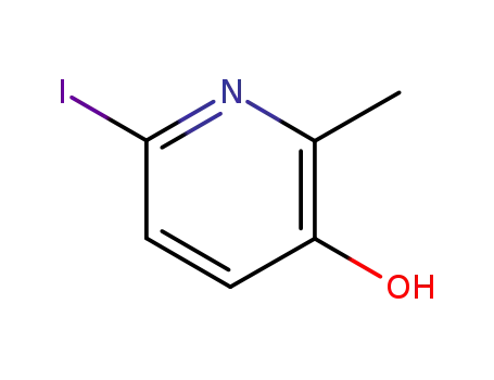 Molecular Structure of 848952-39-6 (2-Methyl-3-hydroxy-6-iodopyridine)