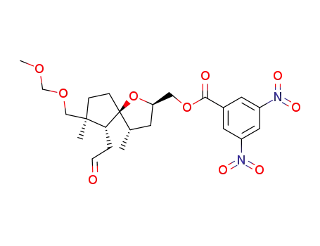 (-)-3,5-dinitro-benzoic acid (2R,4S,5S,6R,7S)-7-methoxymethoxymethyl-4,7-dimethyl-6-(2-oxoethyl)-1-oxaspiro[4.4]non-2-ylmethyl ester