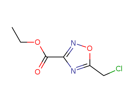 5-Chloromethyl-[1,2,4]oxadiazole-3-carboxylic acid ethyl ester
