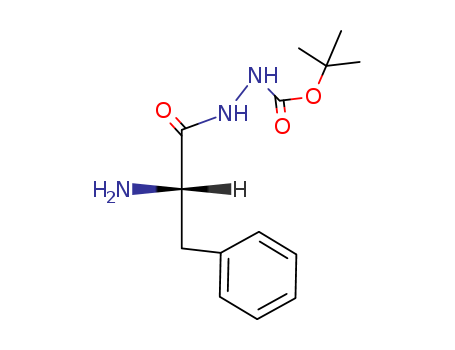 Hydrazinecarboxylicacid, 2-(2-amino-1-oxo-3-phenylpropyl)-, 1,1-dimethylethyl ester, (S)- (9CI) cas  36261-38-8
