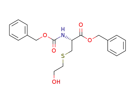 benzyl (2R)-2-[[(benzyloxy)carbonyl]amino]-3-[(2-hydroxyethyl)sulfanyl]propanoate
