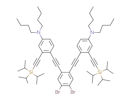 C<sub>60</sub>H<sub>86</sub>Br<sub>2</sub>N<sub>2</sub>Si<sub>2</sub>