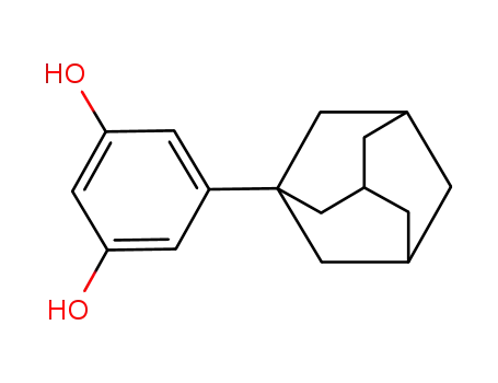Molecular Structure of 60526-91-2 (5-(1-adamantanyl)resorcinol)
