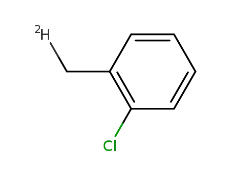 Molecular Structure of 138433-41-7 (α-deuterio-o-chlorotoluene)