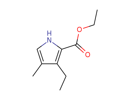1H-Pyrrole-2-carboxylic acid, 3-ethyl-4-methyl-, ethyl ester