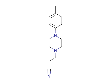 3-[4-(4-methylphenyl)piperazin-1-yl]propanenitrile