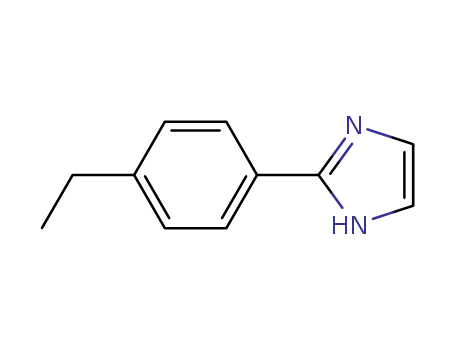 Molecular Structure of 164062-69-5 (2-(4-ETHYL-PHENYL)-1H-IMIDAZOLE)