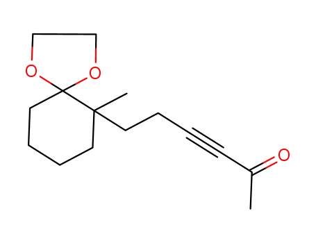 3-Hexyn-2-one, 6-(6-methyl-1,4-dioxaspiro[4.5]dec-6-yl)-