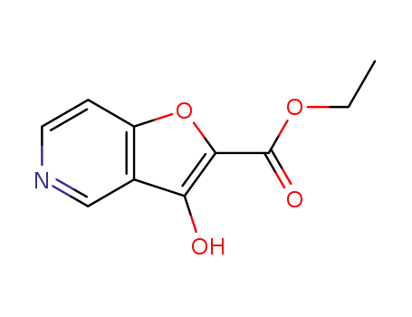 3-Hydroxyfuro[3,2-c]pyridine-2-carboxylic acid ethyl ester