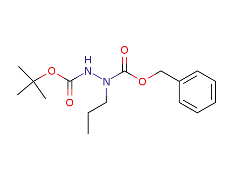 1,2-Hydrazinedicarboxylic acid, 1-propyl-, 2-(1,1-dimethylethyl)
1-(phenylmethyl) ester