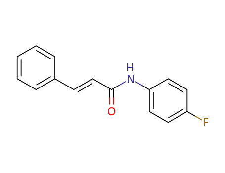 2-Propenamide, N-(4-fluorophenyl)-3-phenyl-, (2E)-