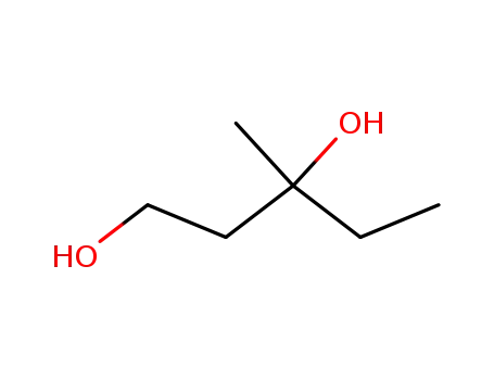 Molecular Structure of 33879-72-0 (1,3-Pentanediol, 3-methyl-)