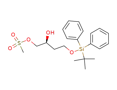 1,2-Butanediol, 4-[[(1,1-dimethylethyl)diphenylsilyl]oxy]-,1-methanesulfonate, (S)-