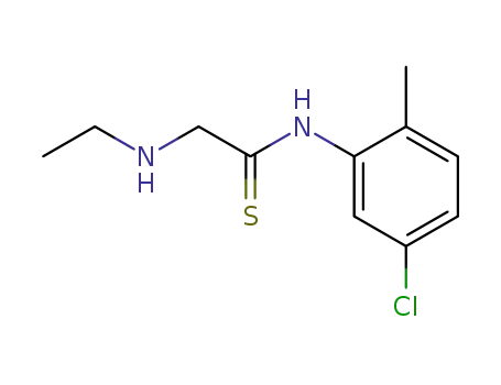 Ethanethioamide, N-(5-chloro-2-methylphenyl)-2-(ethylamino)-