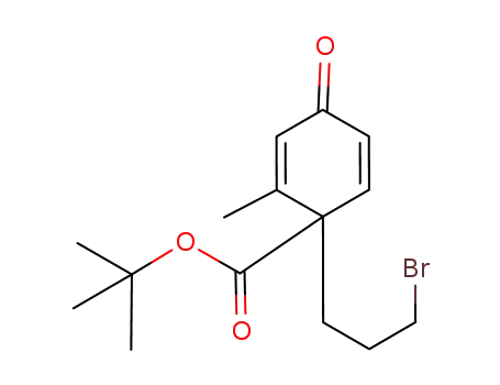 1-(3-bromopropyl)-2-methyl-4-oxocyclohexa-2,5-dienecarboxylic acid tert-butyl ester